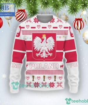 Poland National Football Team World Cup 2022 Qatar Ugly Christmas Sweater