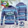 Pontoon Captain Merry Christmas Ugly Christmas Sweater