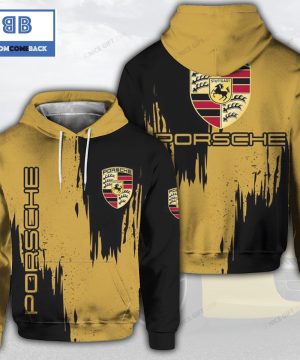 porsche black and yellow 3d hoodie 2 HTdtz