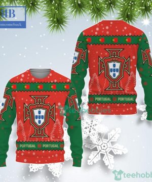 Portugal National Football Team World Cup 2022 Qatar Ugly Christmas Sweater