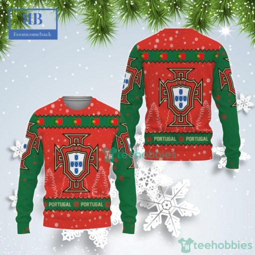 Portugal National Football Team World Cup 2022 Qatar Ugly Christmas Sweater