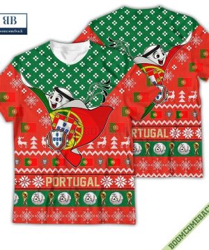 portugal world cup 2022 mascot ugly christmas sweater hoodie t shirt 17 QQWpo