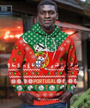 portugal world cup 2022 mascot ugly christmas sweater hoodie t shirt 7 4cI2x