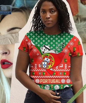 portugal world cup 2022 mascot ugly christmas sweater hoodie t shirt 9 pBgh6