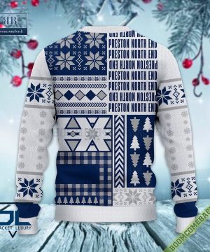 preston north end ugly christmas sweater christmas jumper 5 EUYZC