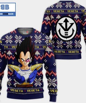 Prince Vegeta Dragon Ball Anime Ugly Christmas Sweater