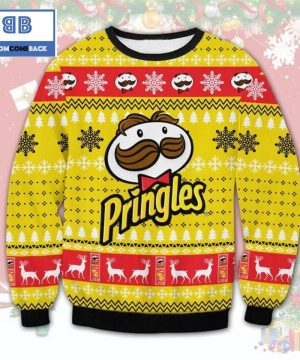 Pringles All Printed Ugly Christmas Sweater Sweatshirt