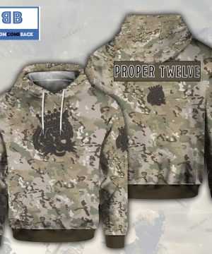 proper no twelve camouflage 3d hoodie 2 QEQae