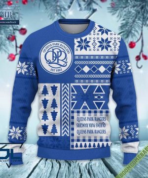 Queens Park Rangers Ugly Christmas Sweater, Christmas Jumper