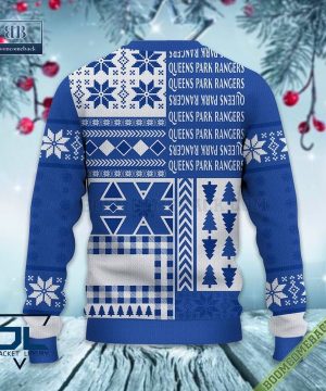 queens park rangers ugly christmas sweater christmas jumper 5 Qzzqn