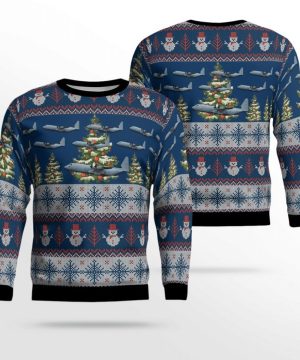 Raaf Lockheed C-130H Hercules Ugly Christmas Sweater