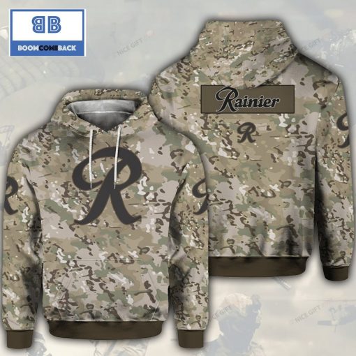 Rainier Camouflage 3D Hoodie