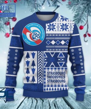 RC Strasbourg Alsace Ugly Christmas Sweater