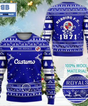 Reading FC Since 1871 3D Ugly Christmas Sweater