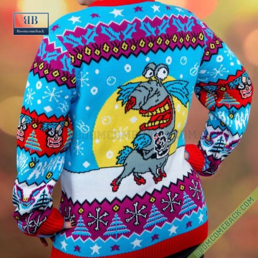 Real Monsters Aaahh!!! Christmas Ugly Sweater Jumper Gift For Adult And Kid