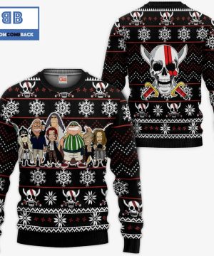 Red Hair Pirates One Piece Anime Ugly Christmas Sweater