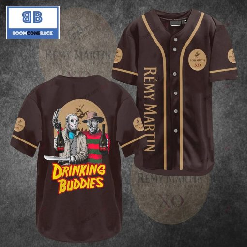 Remy Martin Horror Drinking Buddies Halloween Baseball Jersey