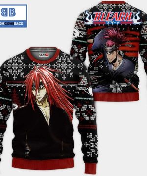 Renji Abarai Bleach Anime Ugly Christmas Sweater