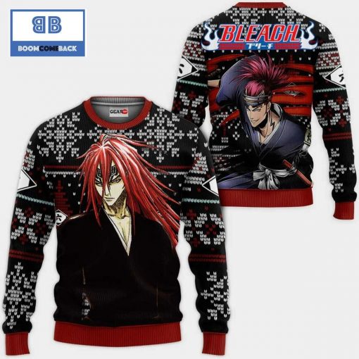 Renji Abarai Bleach Anime Ugly Christmas Sweater