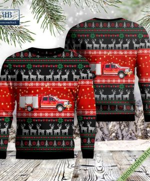 Reno Fire Department Rescue Squad Christmas Sweater Jumper