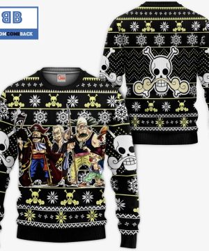 Roger Pirates One Piece Anime Christmas 3D Sweater