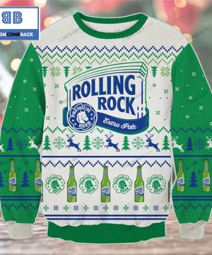 Rolling Rock Beer Christmas 3D Sweater