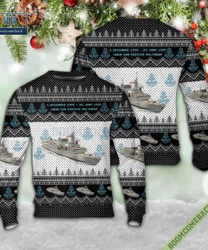 Royal Canadian Navy HMCS Winnipeg FFH 338 Christmas Sweater Jumper