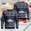 Personalized Swedish Navy HMS Alvsnabben M01 Ugly Christmas Sweater