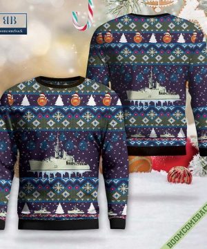 Royal Canadian Navy RCN HMCS Ottawa DDH 229 Ugly Christmas Sweater