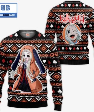 Runa Yomozuki Kakegurui Anime Ugly Christmas Sweater