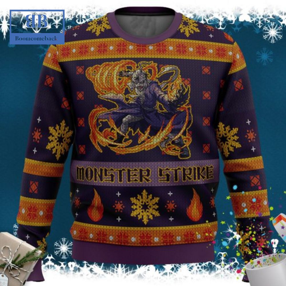 Rurouni Kenshin Shishio Makoto Monster Strike Ugly Christmas Sweater Rurouni Kenshin Shishio Makoto Monster Strike Ugly Christmas Sweater