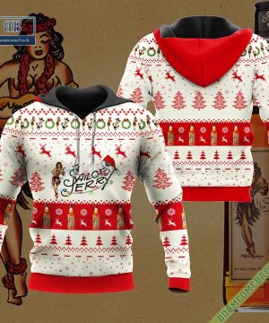 sailor jerry santa hat christmas ugly christmas sweater hoodie zip hoodie bomber jacket 2 3xl5O