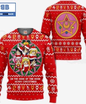 sailor moon anime ugly christmas sweater 3 WOzIq