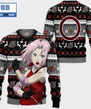 Sakura Naruto Anime Ugly Christmas Sweater