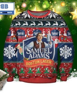 Samuel Adams Christmas Pattern 3D Sweater