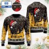 Purdue Boilermakers NCAA Santa Claus Hat Ho Ho Ho 3D Custom Name Ugly Christmas Sweater