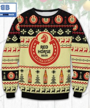 San Miguel Red Horse Beer Christmas 3D Sweater