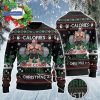 Santa Cycling Merry Bikemas Ugly Christmas Sweater