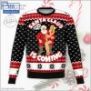 Santa Drip Dank Costume Ugly Christmas Sweater