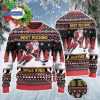 Santa Football Ugly Christmas Sweater