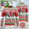 Santa Playing Golf Style 1 Ugly Christmas Sweater