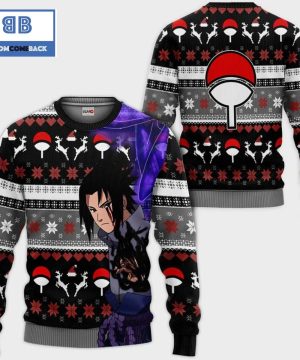 Sasuke Naruto Anime Ugly Christmas Sweater