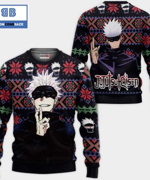 Satoru Gojo Jujutsu Kaisen Anime Christmas 3D Sweater