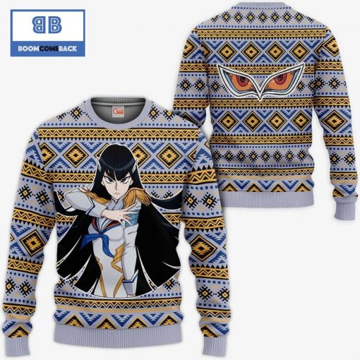 Satsuki Kiryuin Kill La Kill Anime Ugly Christmas Sweater