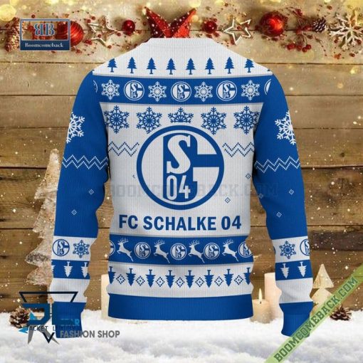 Schalke 04 Xmas Sweatshirt Ugly Christmas Sweater