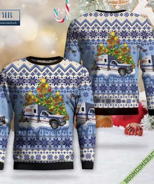 Scott County Emergency Medical Services Ugly Sweater Jumper