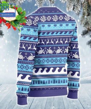 sea turtle into the ocean ugly christmas sweater 5 3qfA2