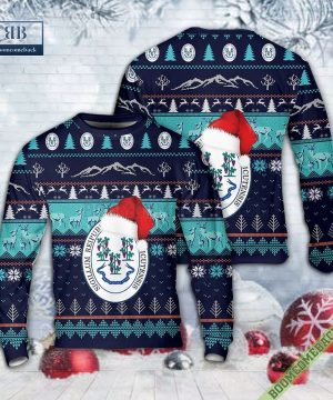 Seal of Connecticut Ugly Christmas Sweater