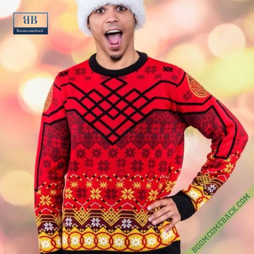 Shang-Chi Ten Golden Rings Marvel Ugly Christmas Sweater Gift For Adult And Kid