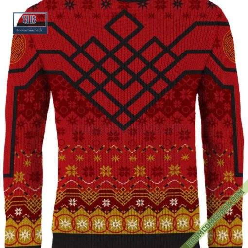 Shang-Chi Ten Golden Rings Marvel Ugly Christmas Sweater Gift For Adult And Kid